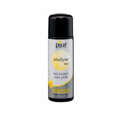 Odprężający silikonowy lubrykant analny - Pjur Analyse Me Relaxing Silicone 30 ml